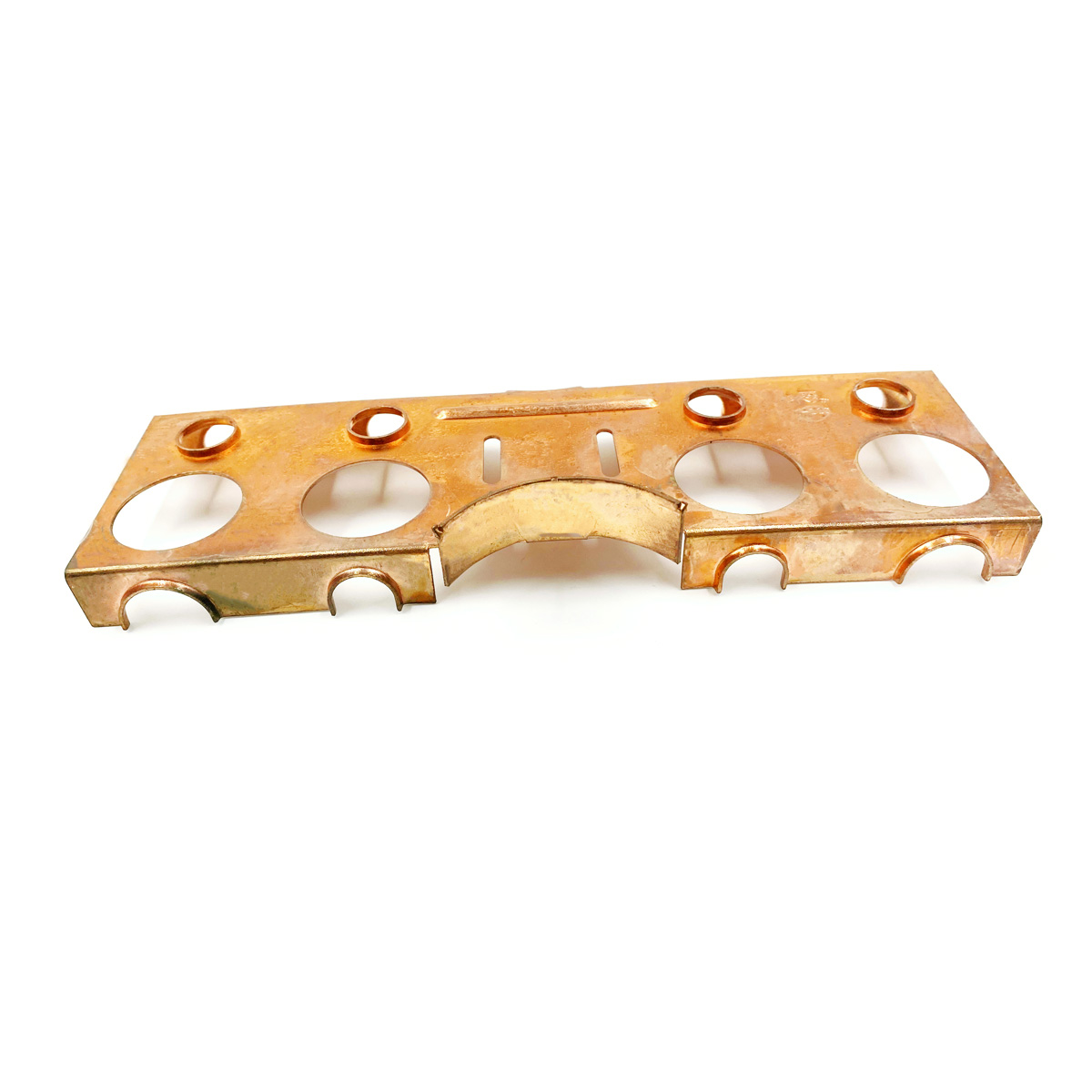 Copper-plated pipe support frame