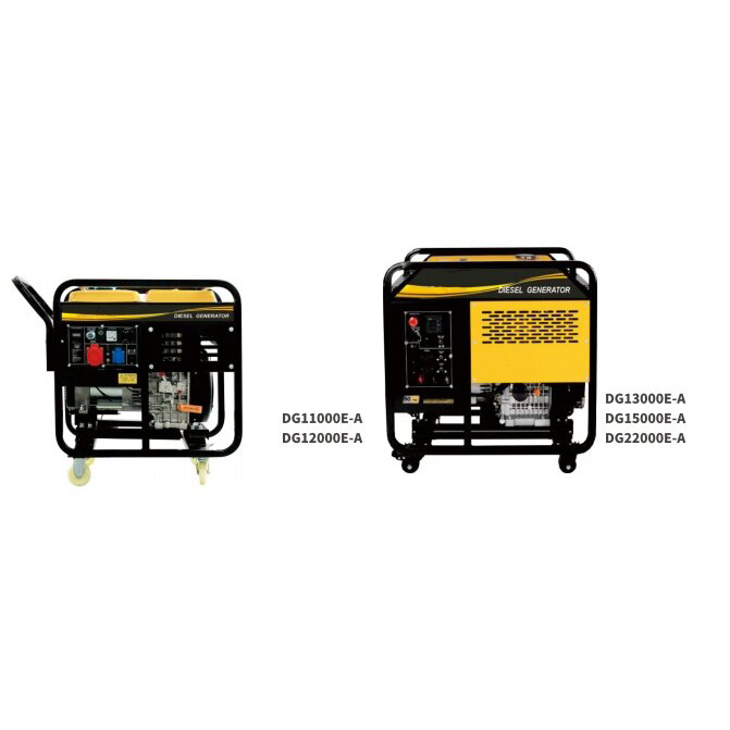 Air Cooled Open Frame Diesel Generator (8-16kW)