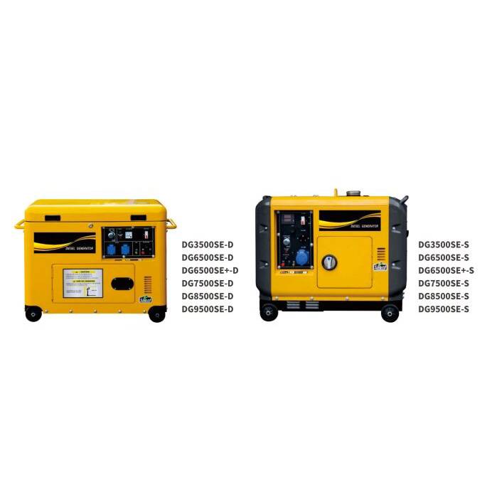 Air Cooled Silent Diesel Generator (3-7kW)